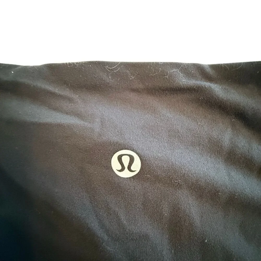 Lululemon Groove Super High Rise Stretch Active Yoga Black Flared Pants Size 4